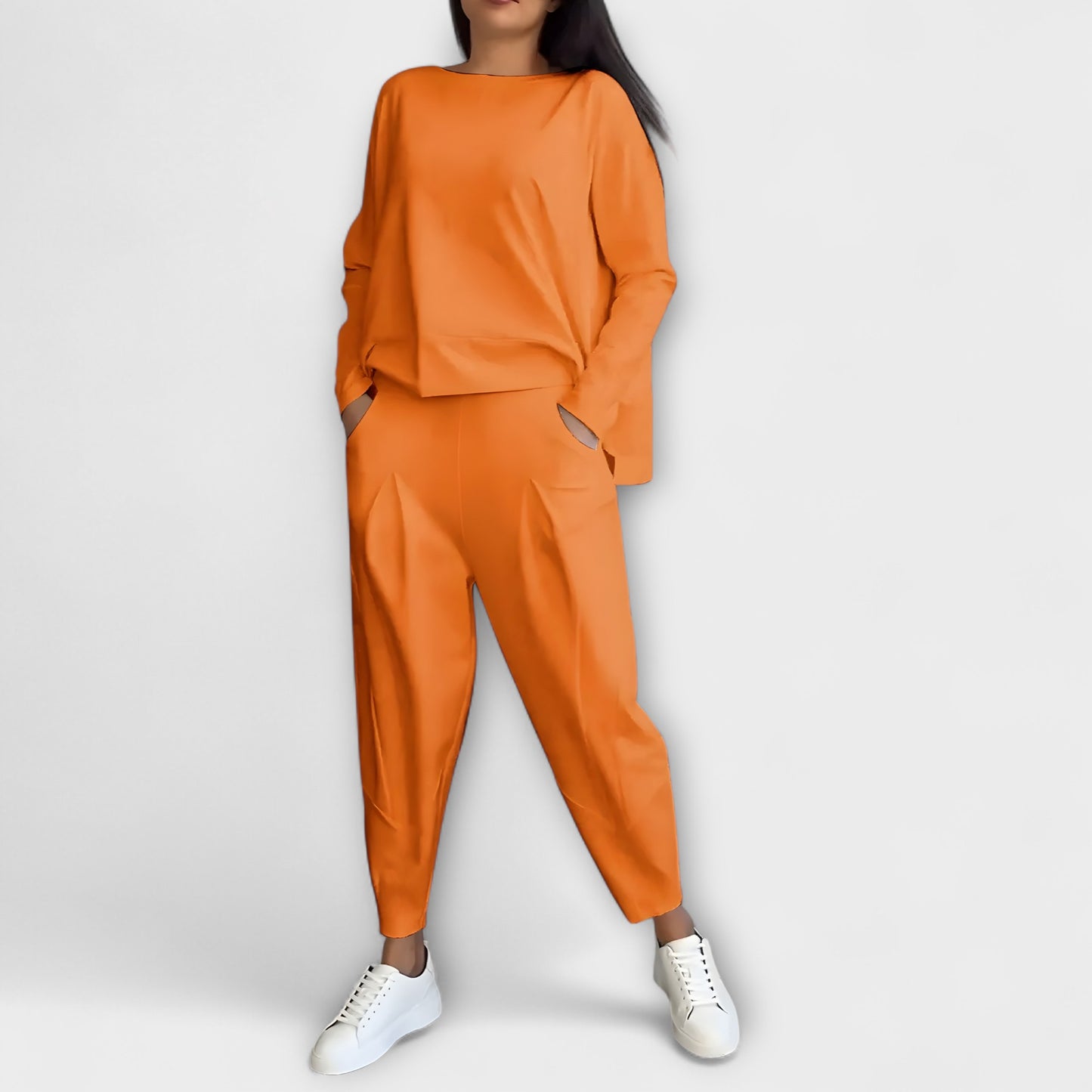 Michela – Langærmet Rundhals Leisure Sæt